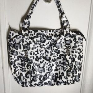 Attractive Zebra print shoulder tote bag